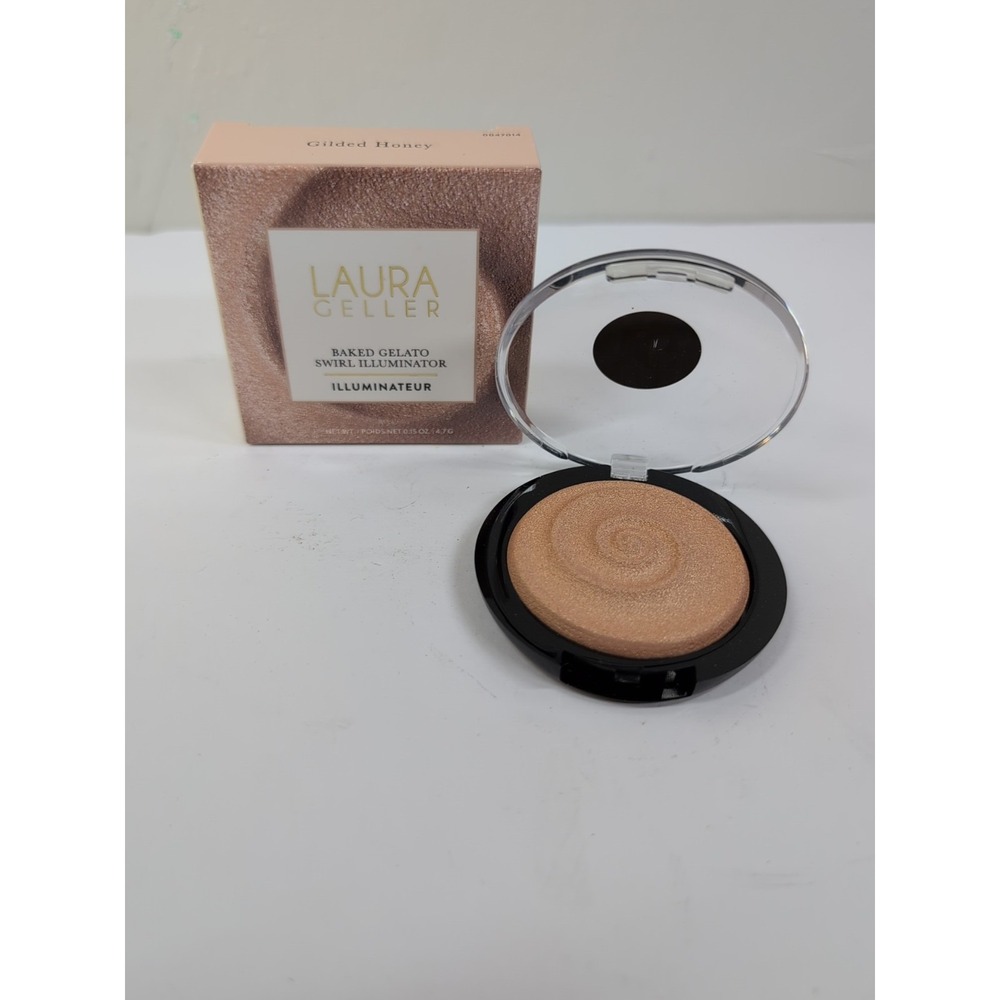 LAURA GELLER‎ BAKED GELATO SWIRL ILLUMINATOR GILDED HONEY  .16 oz NEW
